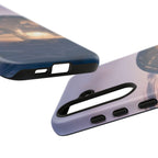 Coque de téléphone Arctic Igloo, paysage enneigé au crépuscule