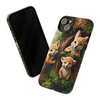 Woodland Baby Animal Print, Phone Case