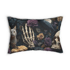 Gothic Floral Lumbar Design, Decorative Pillow