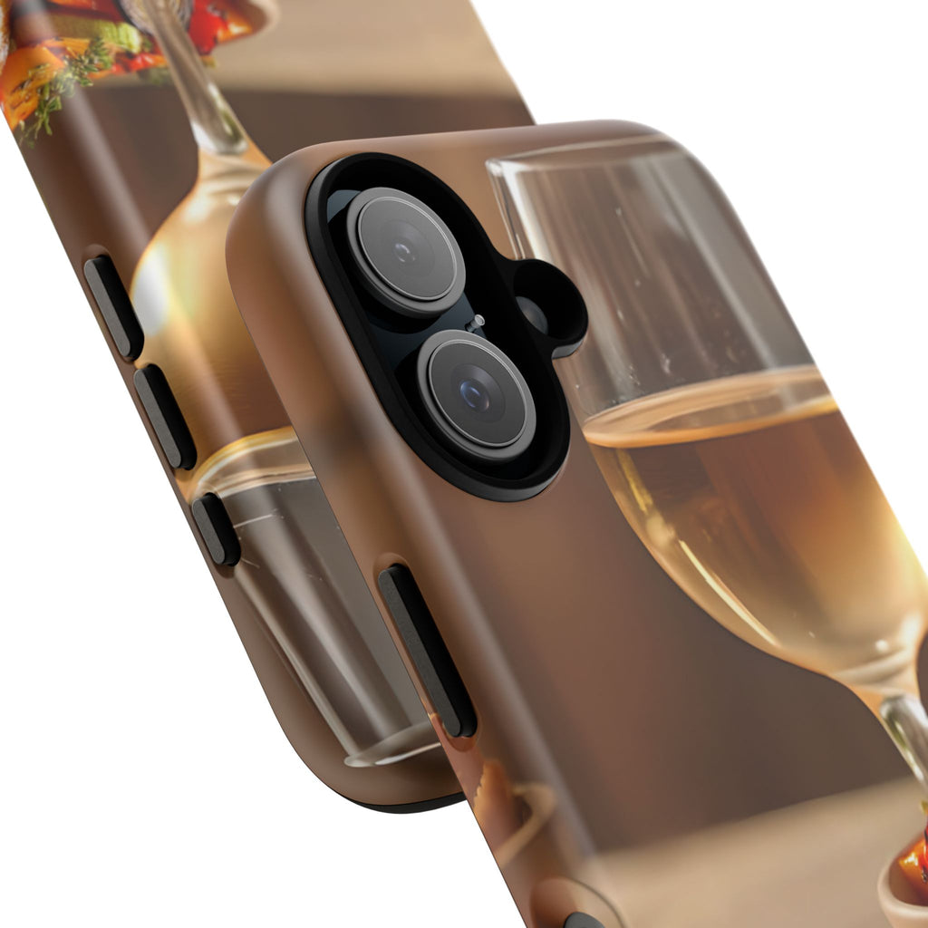 Elegant Wine Themed Phone Case
