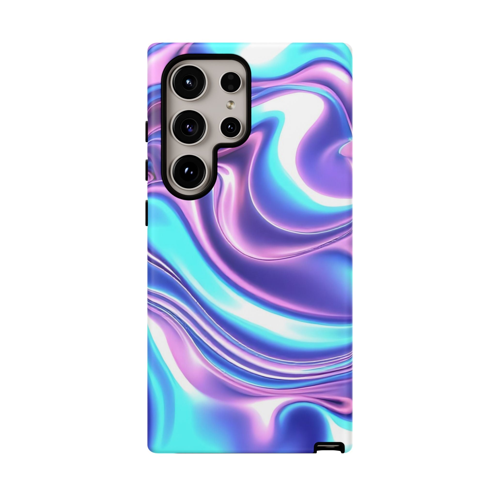 Colorful Phone Case, Tough Case, Swirl Design Phone Cover, Vibrant Phone Accessory, Gift for Her, Trendy Mobile Protection