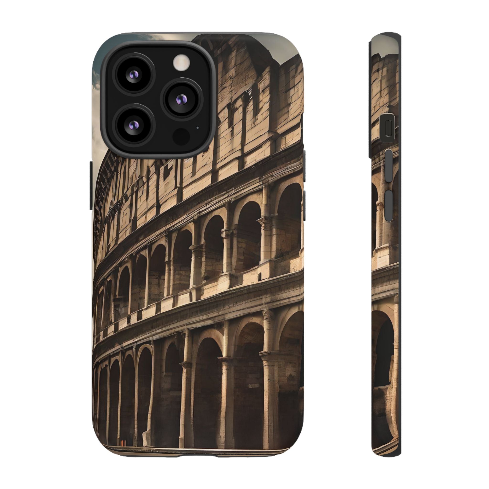 Vintage Colosseum Phone Case, Tough Cases for Travel Lovers, Unique Gift for History Buffs, Protect Your Phone with Style, Vintage Design