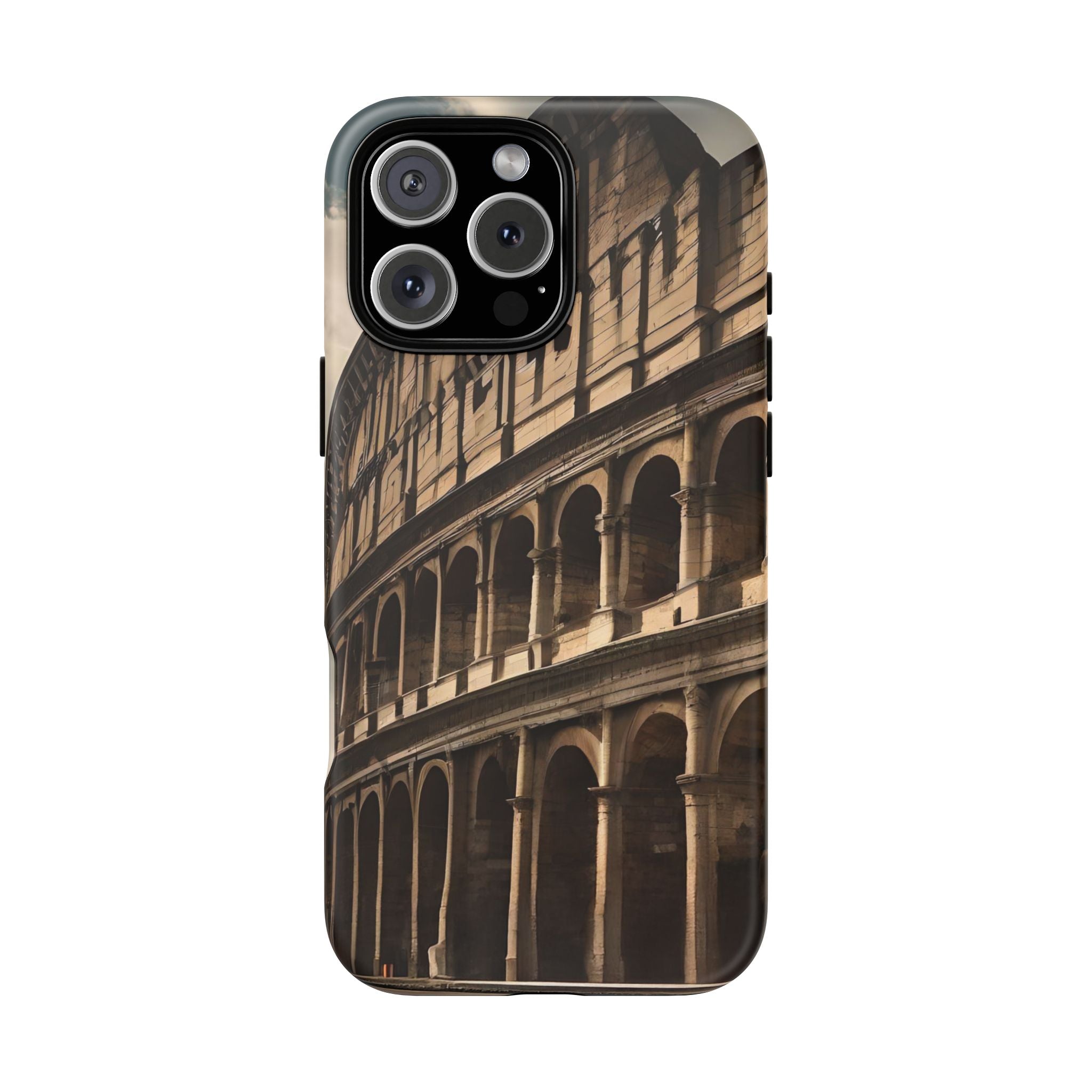 Vintage Colosseum Phone Case, Tough Cases for Travel Lovers, Unique Gift for History Buffs, Protect Your Phone with Style, Vintage Design
