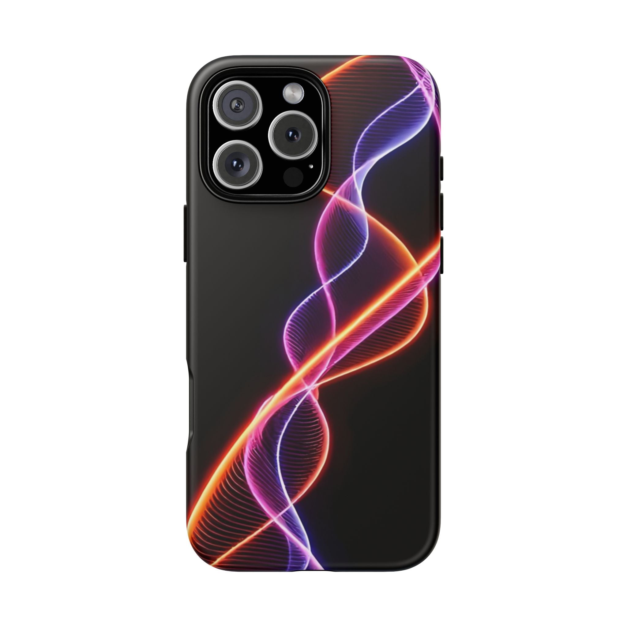 Vibrant Phone Case with Abstract Light Design, Artistic Phone Cover, Modern Tech Accessory, Gift for Tech Lovers, Personalized Phone Case