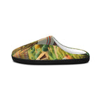 Tipi Village Landscape Print, Men's Indoor Slippers