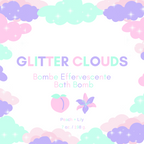 Glitter Clouds, Bath Bomb