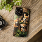 Woodland Baby Animal Print, Phone Case