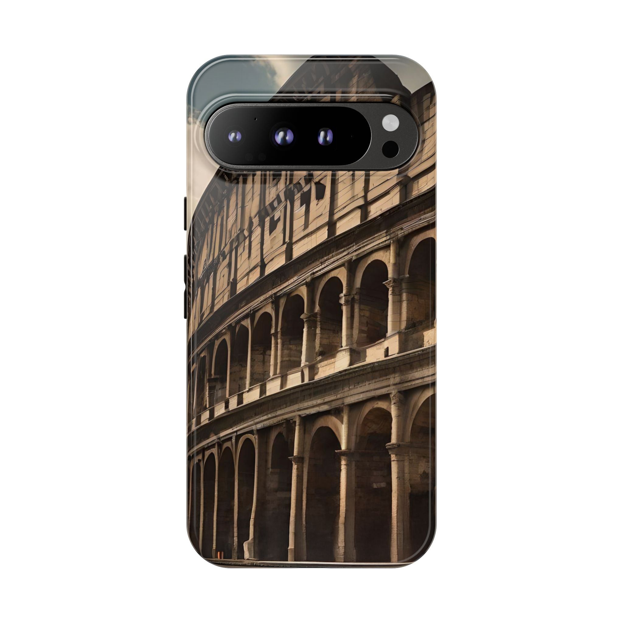 Vintage Colosseum Phone Case, Tough Cases for Travel Lovers, Unique Gift for History Buffs, Protect Your Phone with Style, Vintage Design