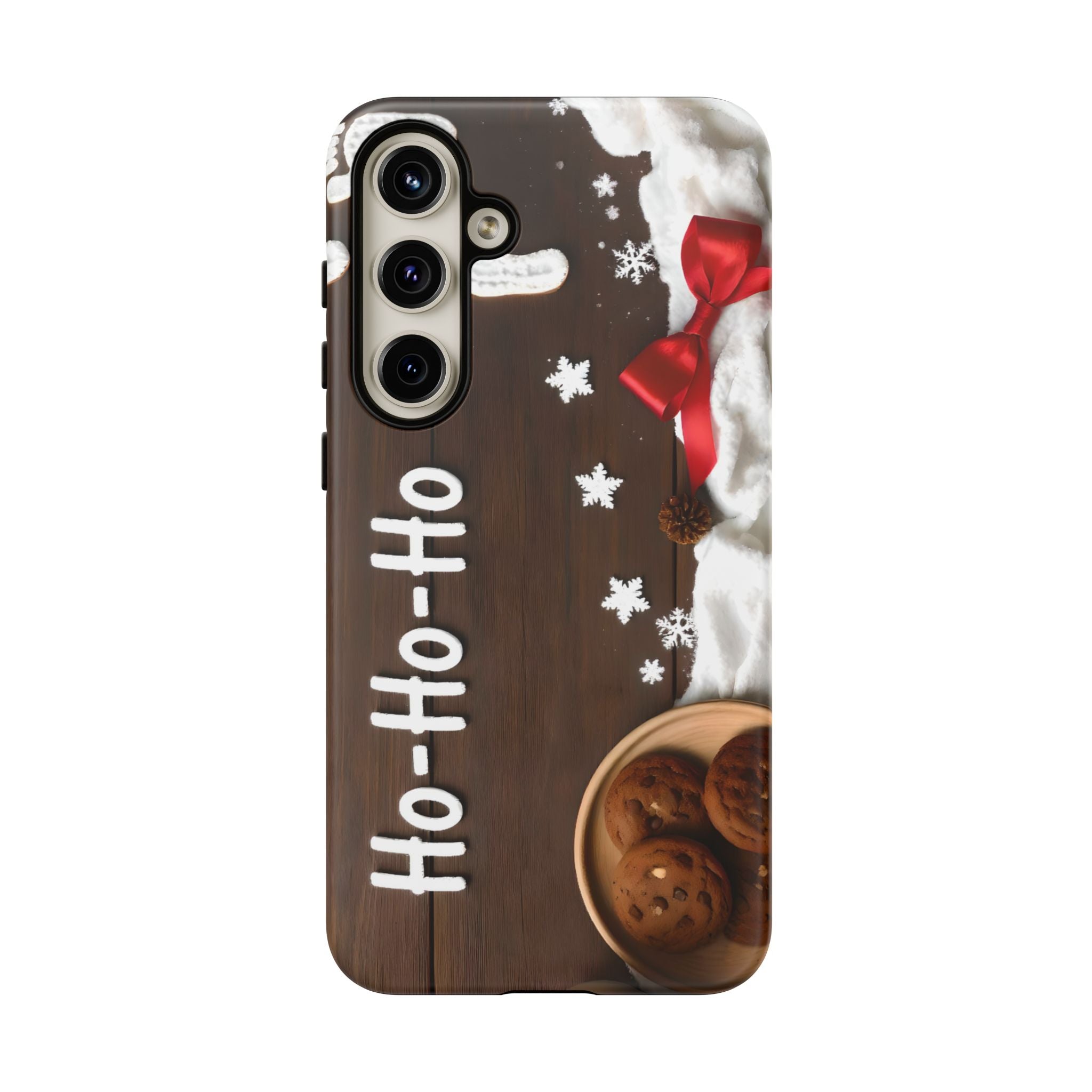 Christmas Cookie Phone Case, Holiday Cell Phone Cover, Cute Phone Accessory, Gift for Him or Her, Festive Tech Decor