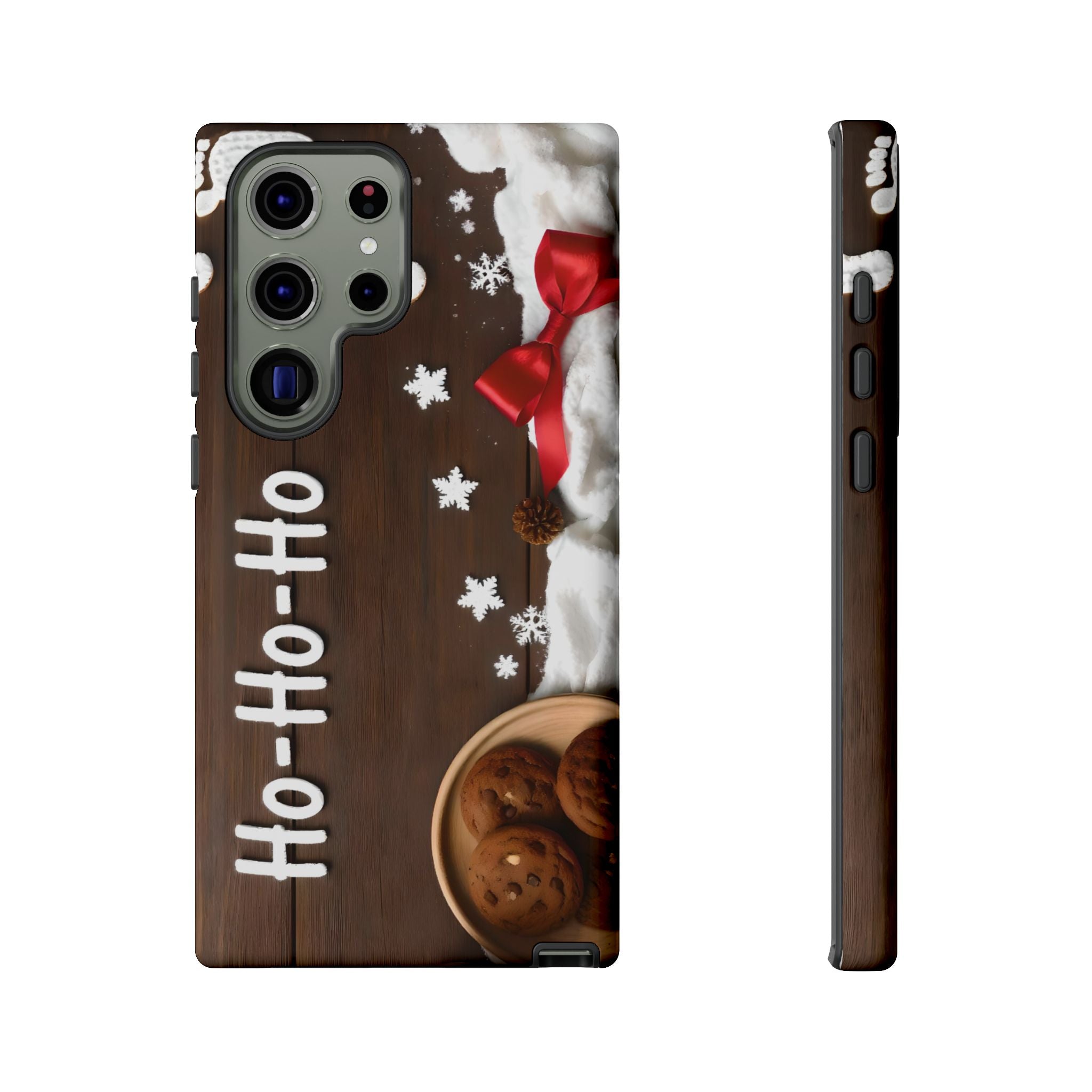 Christmas Cookie Phone Case, Holiday Cell Phone Cover, Cute Phone Accessory, Gift for Him or Her, Festive Tech Decor