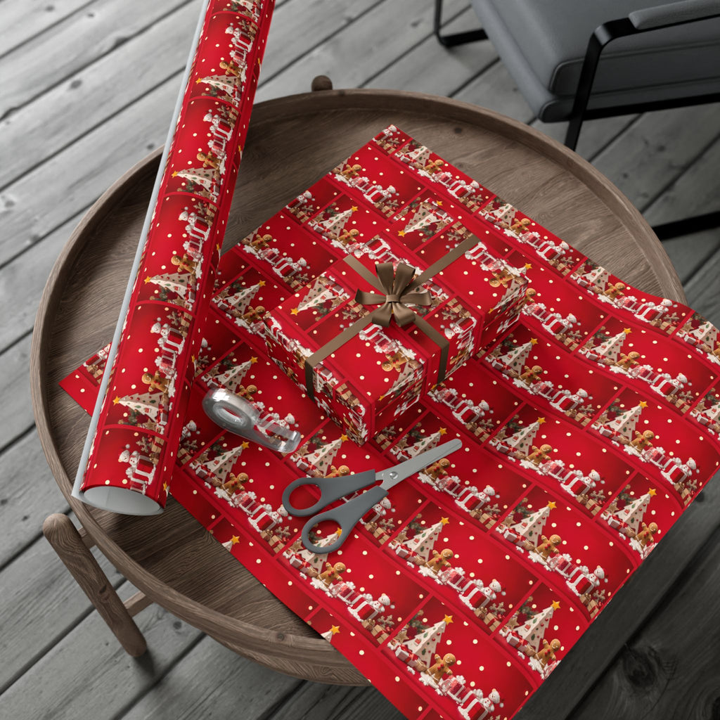 Festive Holiday Print, Wrapping paper