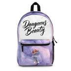 Dangerous Beauty Quote and Character Art, Backpack