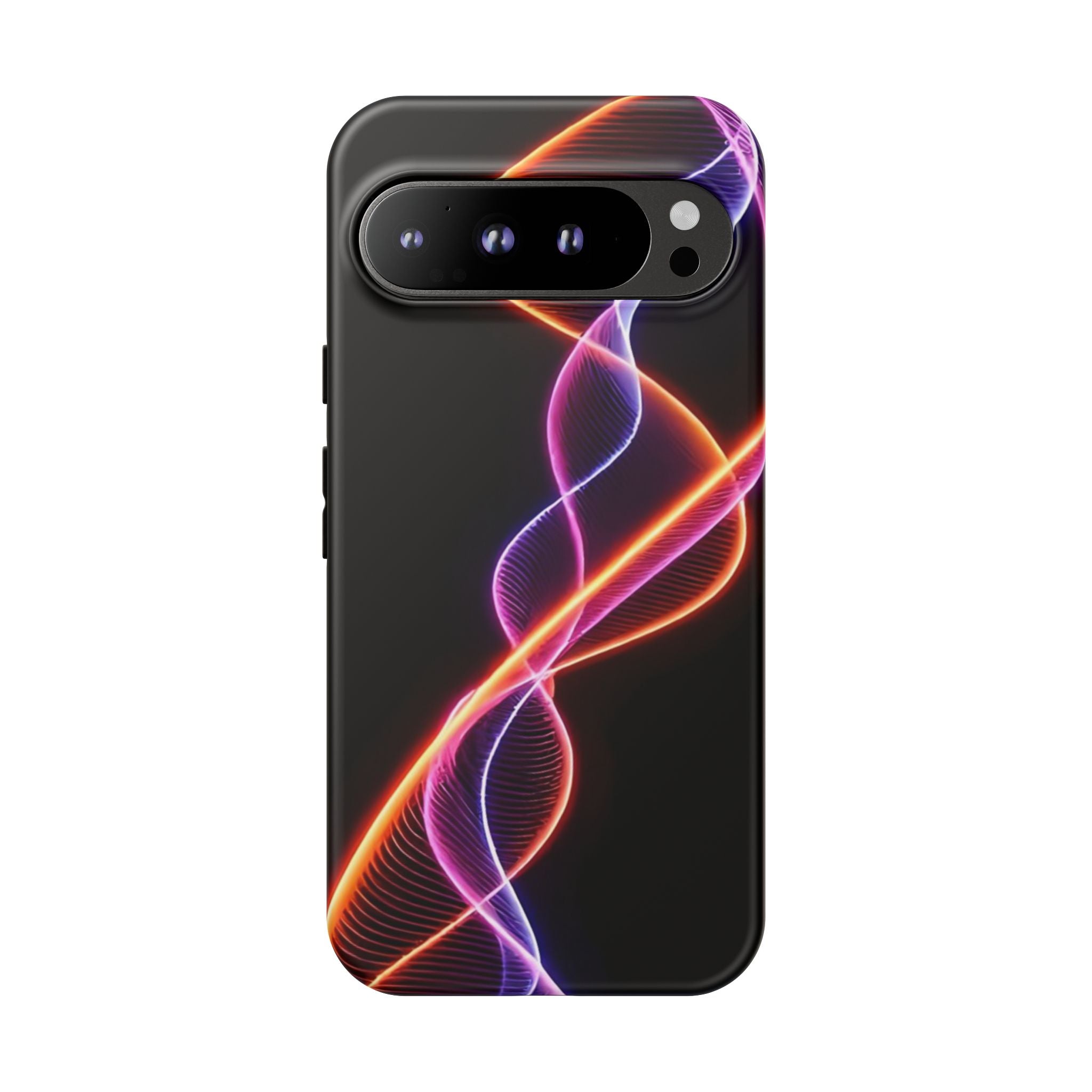 Vibrant Phone Case with Abstract Light Design, Artistic Phone Cover, Modern Tech Accessory, Gift for Tech Lovers, Personalized Phone Case