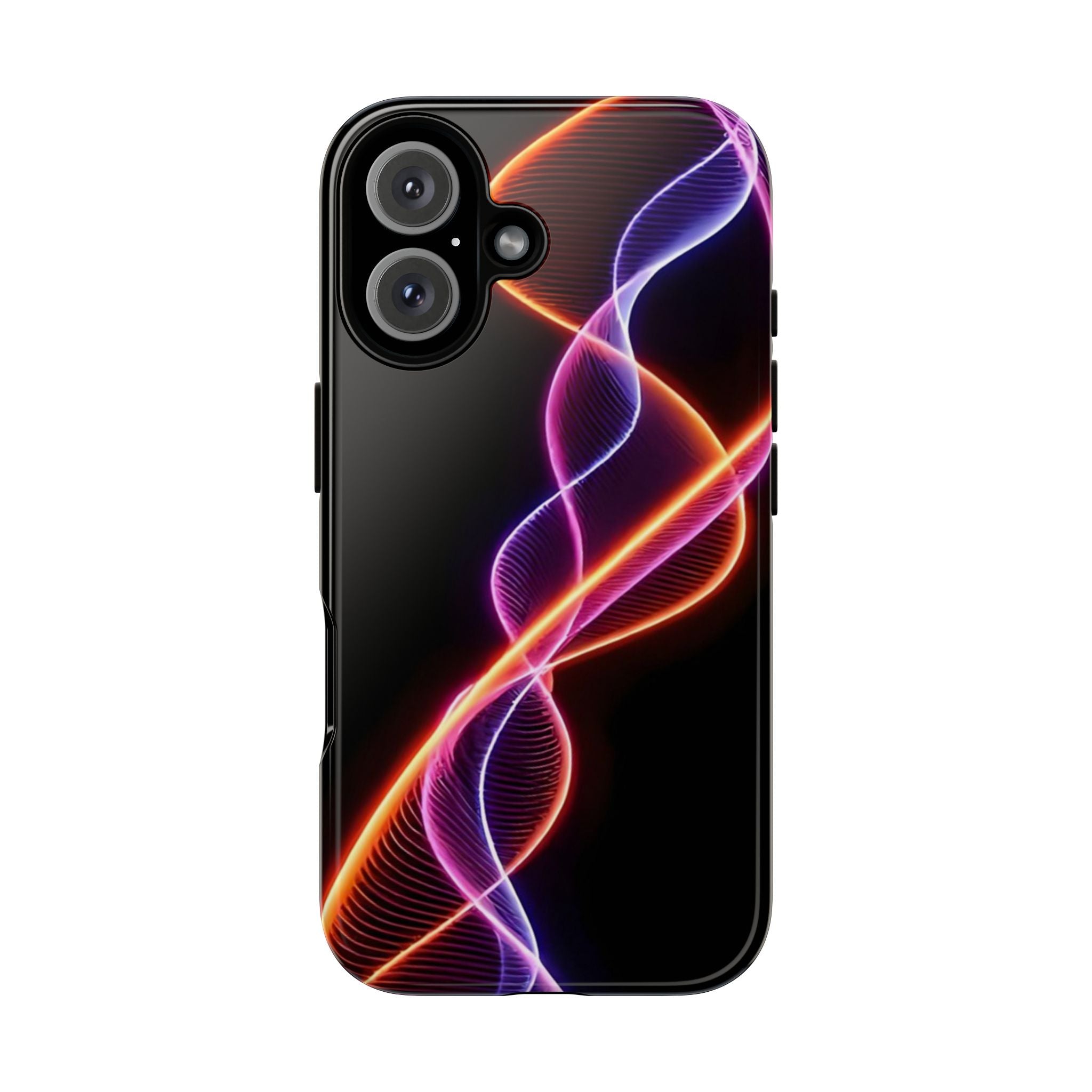 Vibrant Phone Case with Abstract Light Design, Artistic Phone Cover, Modern Tech Accessory, Gift for Tech Lovers, Personalized Phone Case