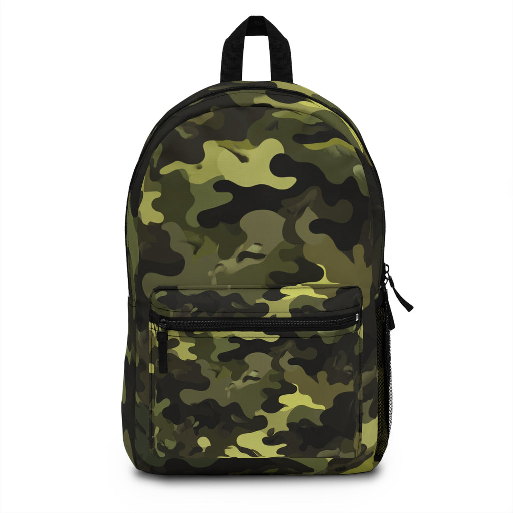 Army Green Camouflage Pattern, Backpack