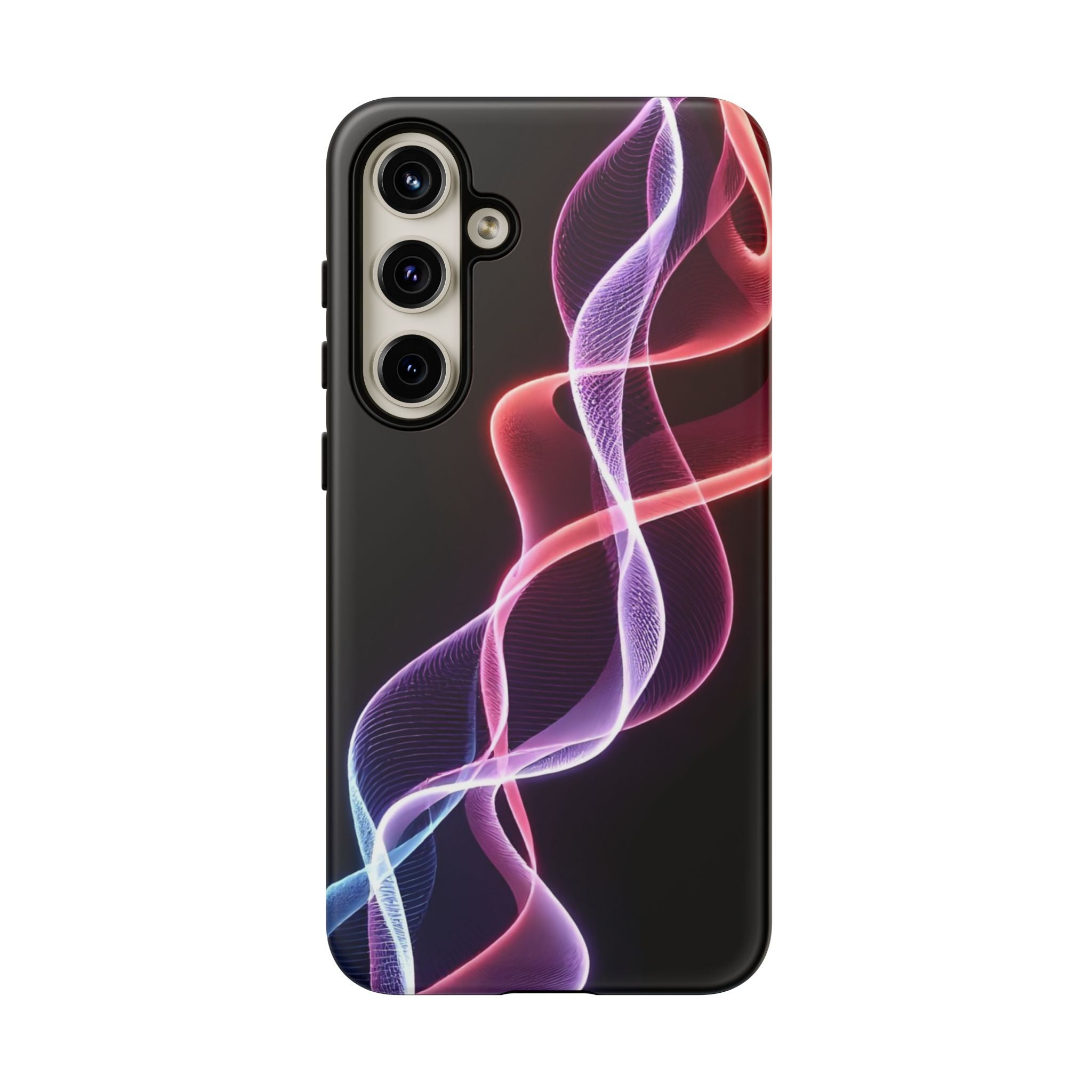 Stylish Phone Case with Vibrant Wave Design, Tough Cases, Phone Accessories, Unique Gift, Trendy Tech, Fashionable Protection