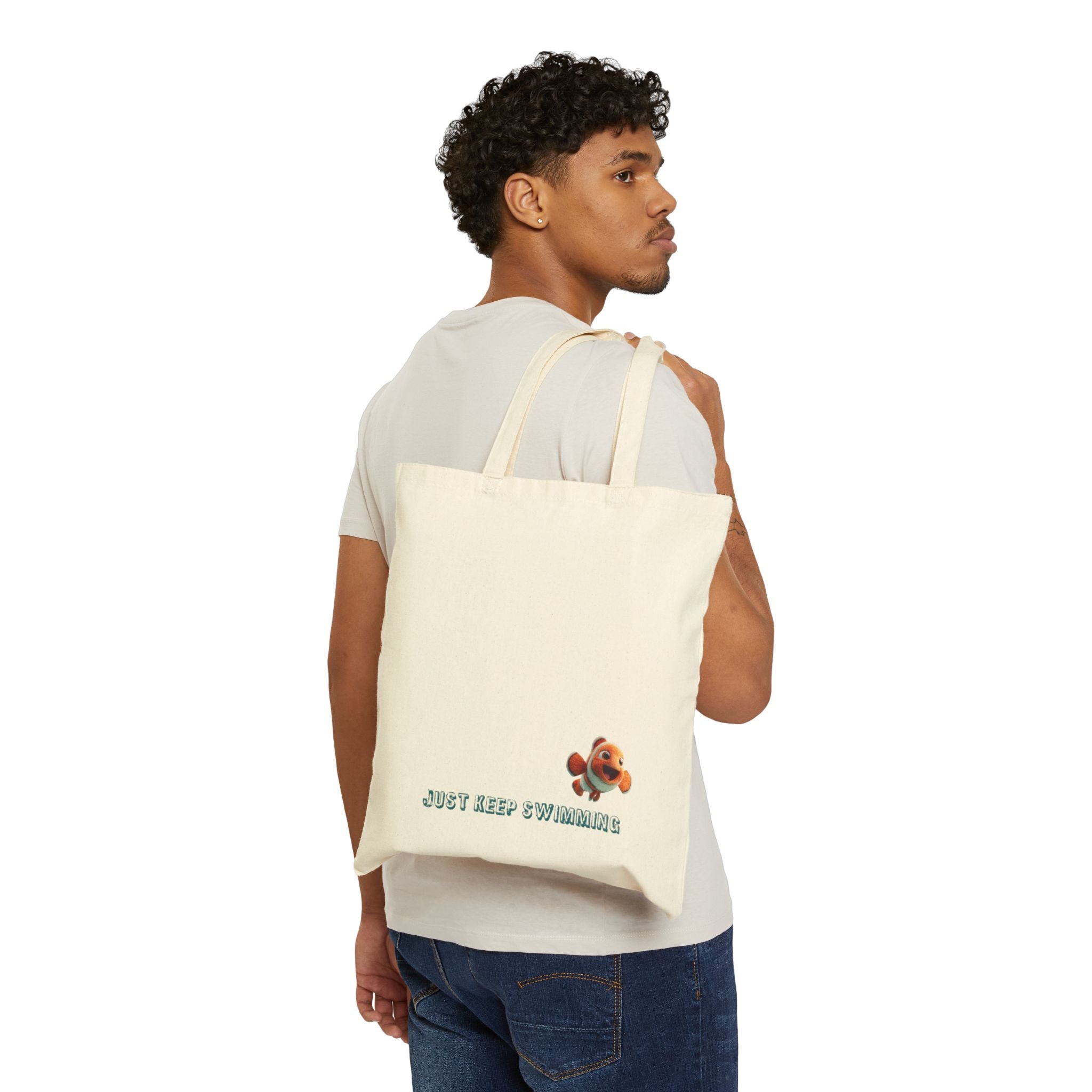 "She’s a Fish Killer" Design, Tote Bag