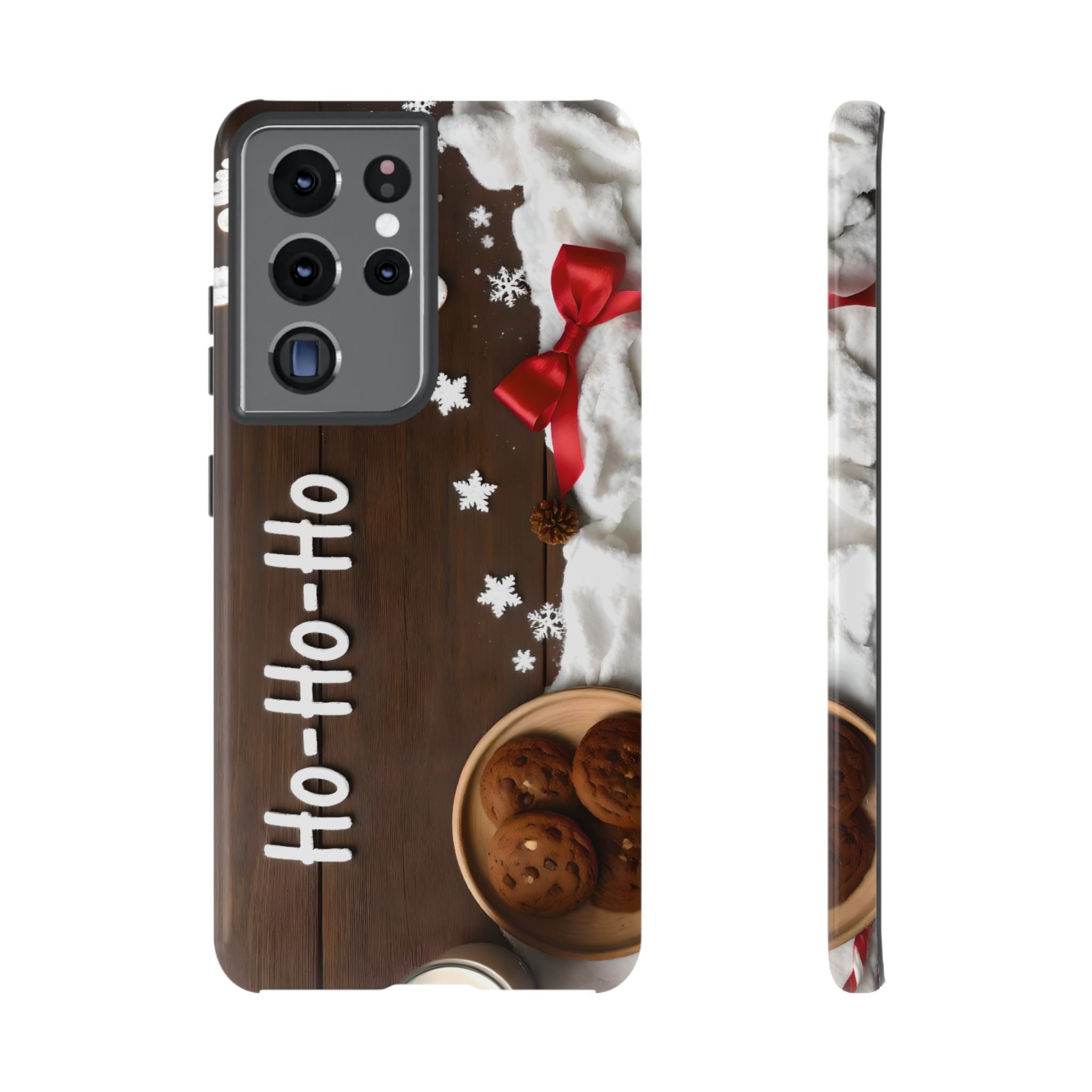 Christmas Cookie Phone Case, Holiday Cell Phone Cover, Cute Phone Accessory, Gift for Him or Her, Festive Tech Decor