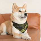 Camouflage Pattern, Dog Bandana