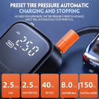 NNETM 150PSI Portable Cordless Air Compressor Tire Inflator-4