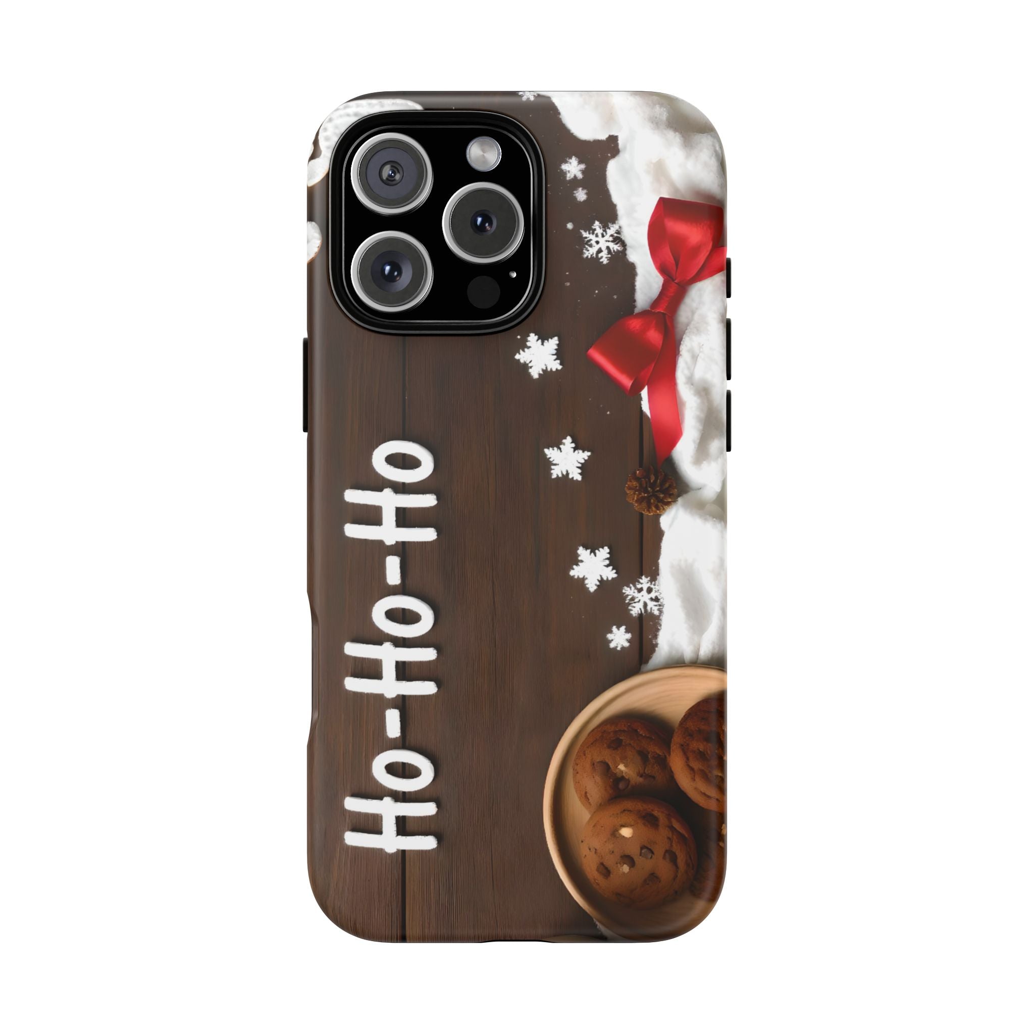 Christmas Cookie Phone Case, Holiday Cell Phone Cover, Cute Phone Accessory, Gift for Him or Her, Festive Tech Decor