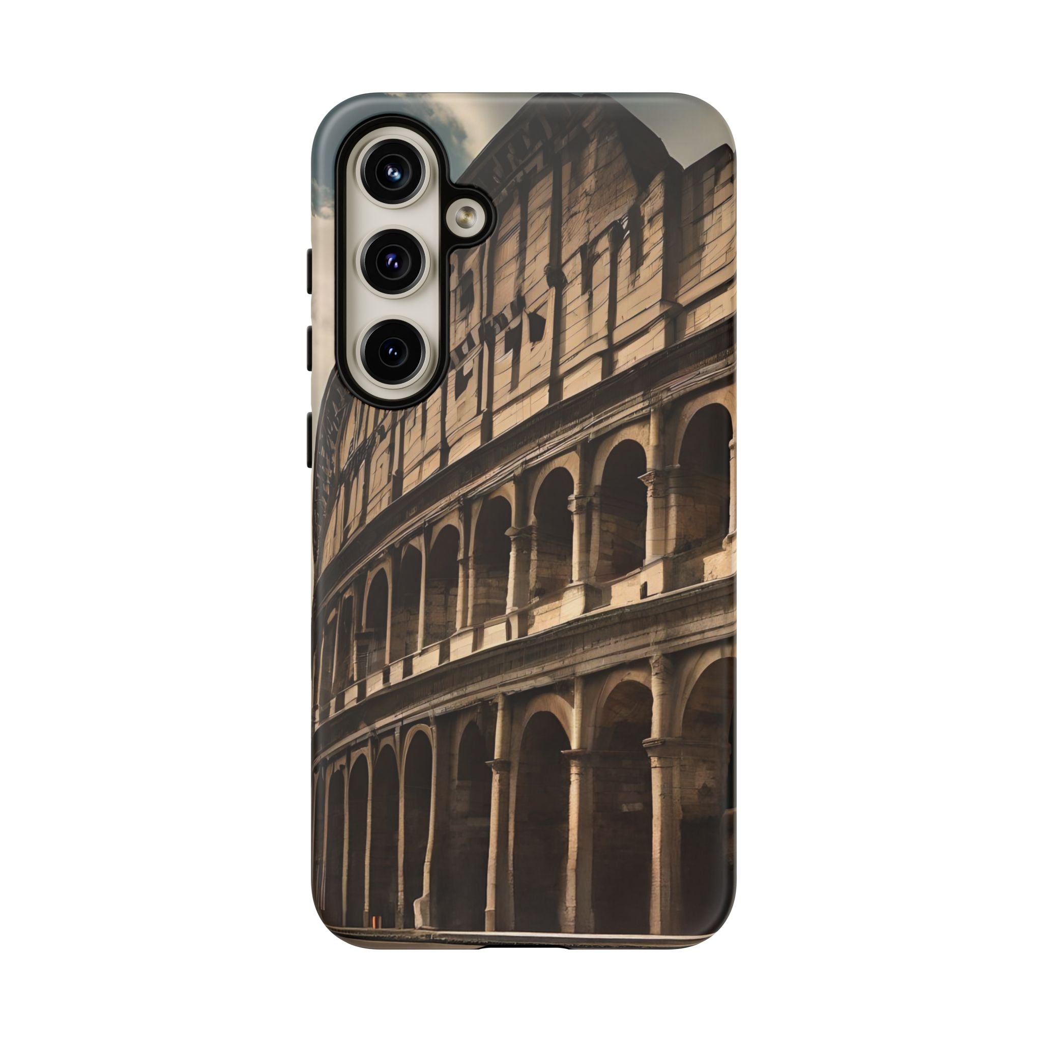 Vintage Colosseum Phone Case, Tough Cases for Travel Lovers, Unique Gift for History Buffs, Protect Your Phone with Style, Vintage Design