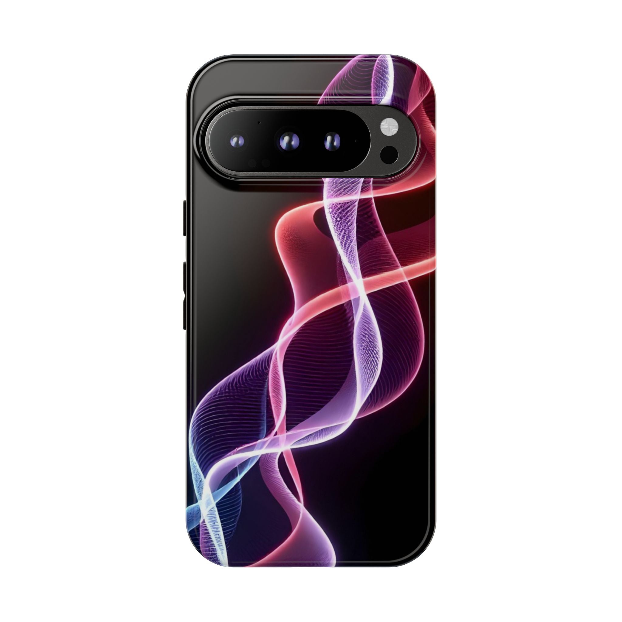 Stylish Phone Case with Vibrant Wave Design, Tough Cases, Phone Accessories, Unique Gift, Trendy Tech, Fashionable Protection