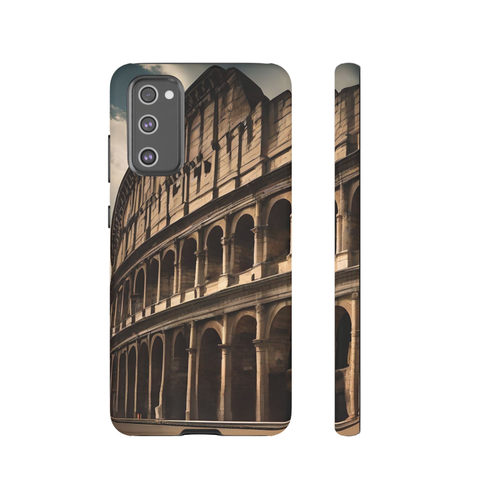 Vintage Colosseum Phone Case, Tough Cases for Travel Lovers, Unique Gift for History Buffs, Protect Your Phone with Style, Vintage Design