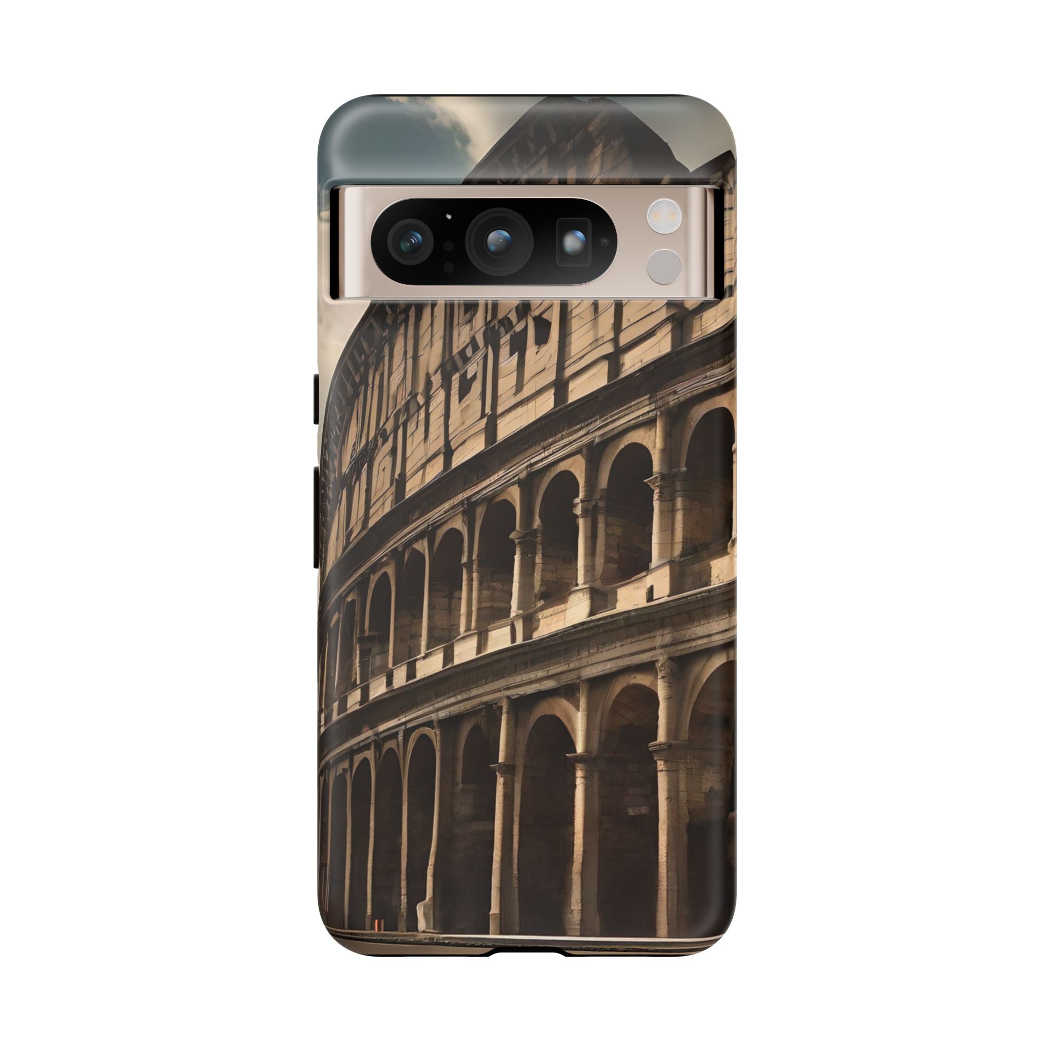 Vintage Colosseum Phone Case, Tough Cases for Travel Lovers, Unique Gift for History Buffs, Protect Your Phone with Style, Vintage Design