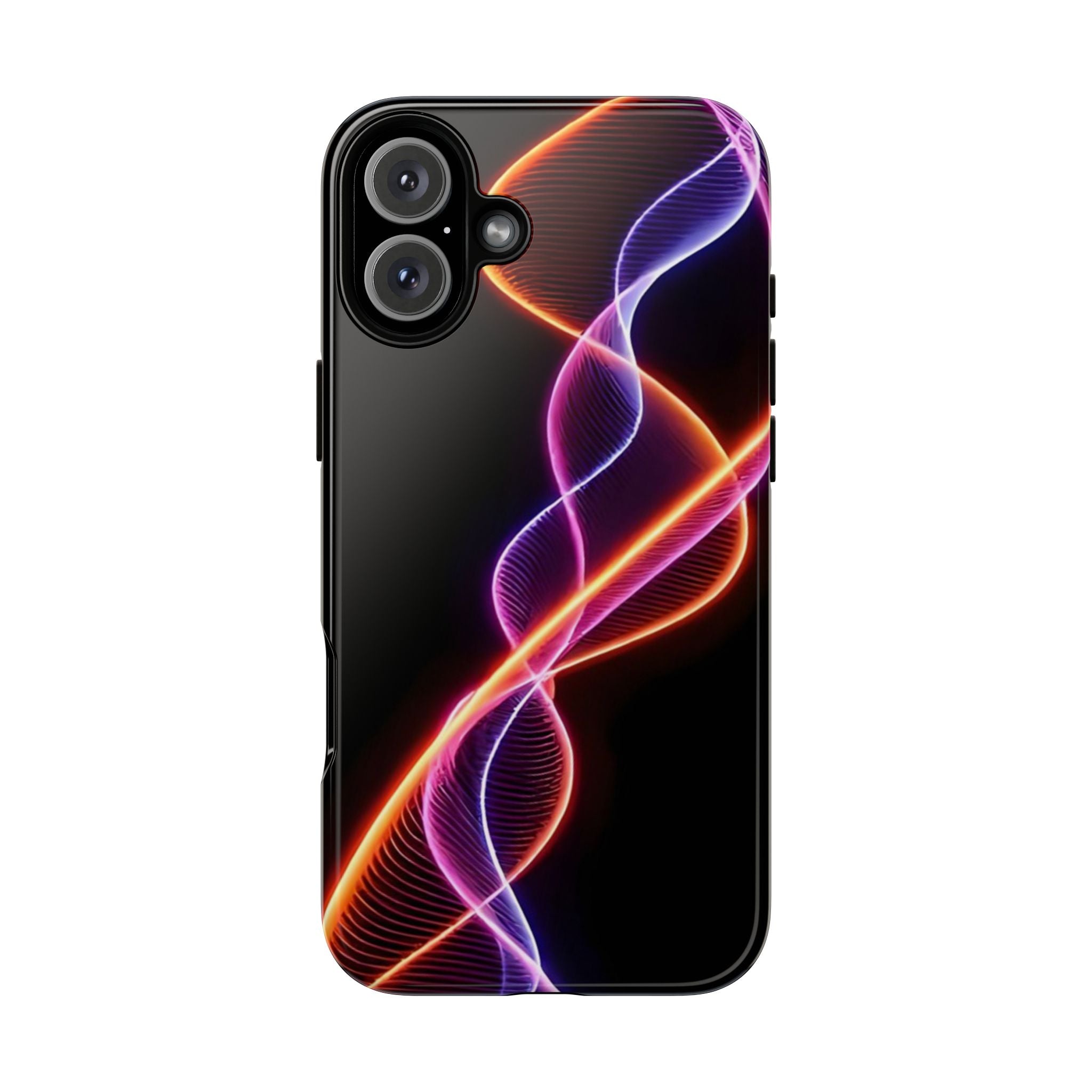 Vibrant Phone Case with Abstract Light Design, Artistic Phone Cover, Modern Tech Accessory, Gift for Tech Lovers, Personalized Phone Case