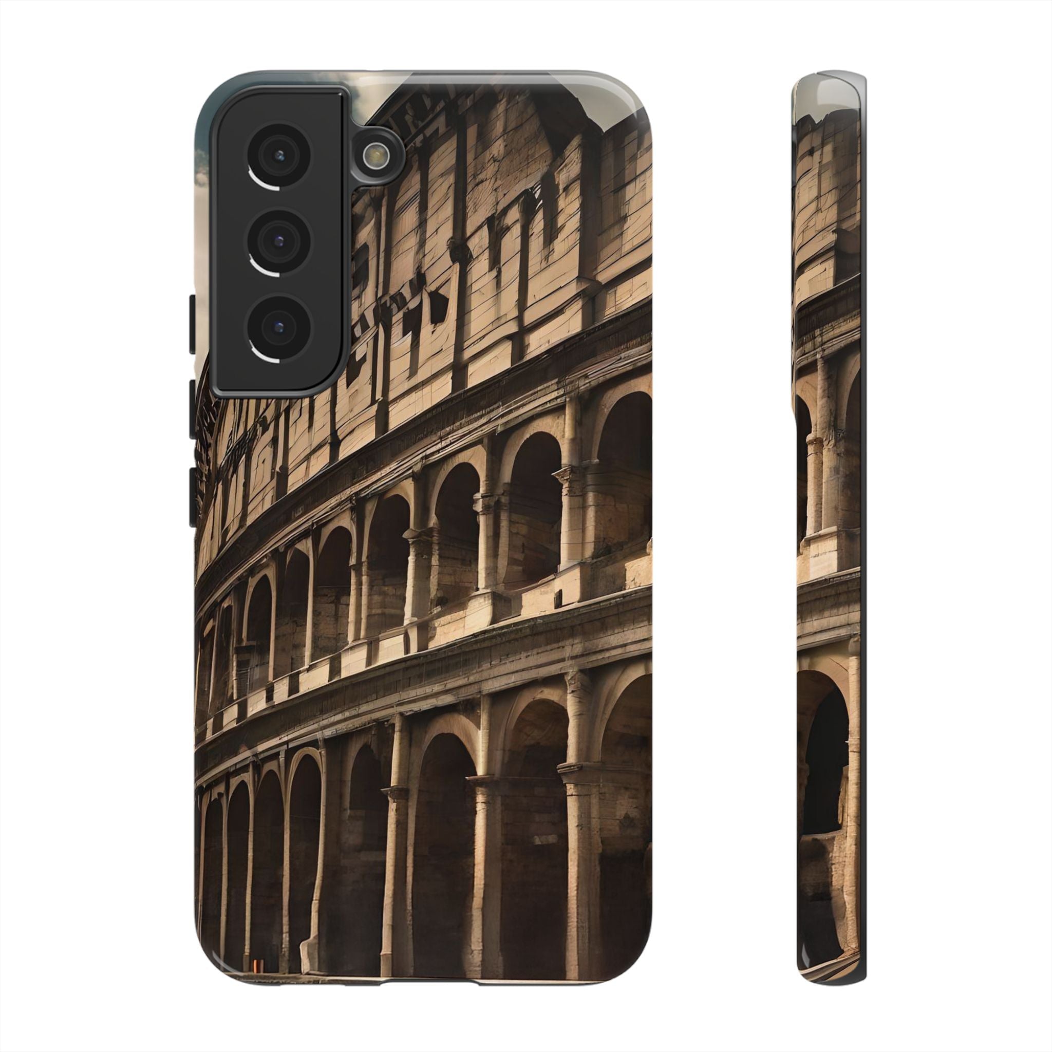 Vintage Colosseum Phone Case, Tough Cases for Travel Lovers, Unique Gift for History Buffs, Protect Your Phone with Style, Vintage Design