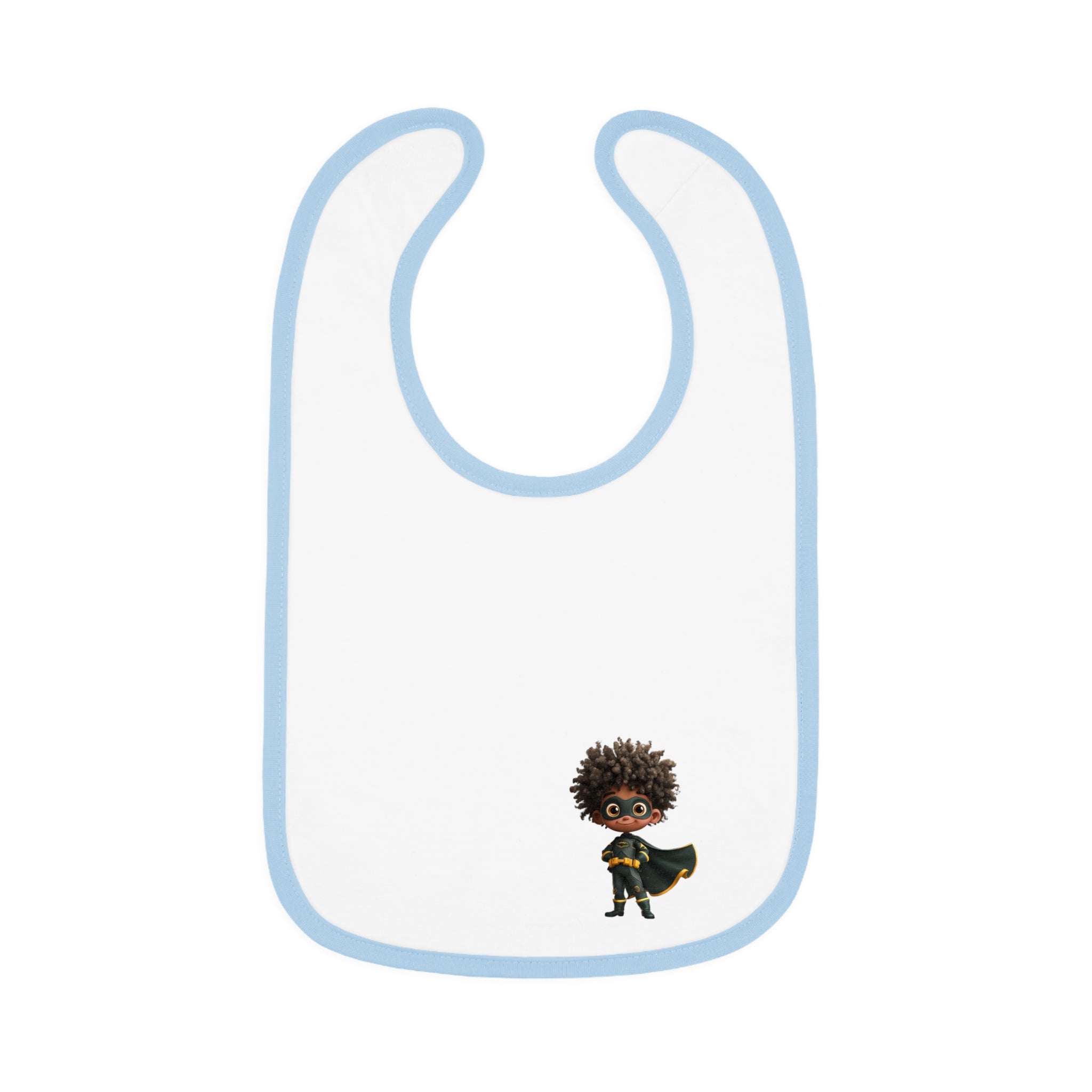 Superhero Cartoon Character, Baby Bib