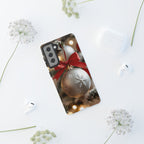 Coque de téléphone de Noël avec motif de décorations saisonnières
