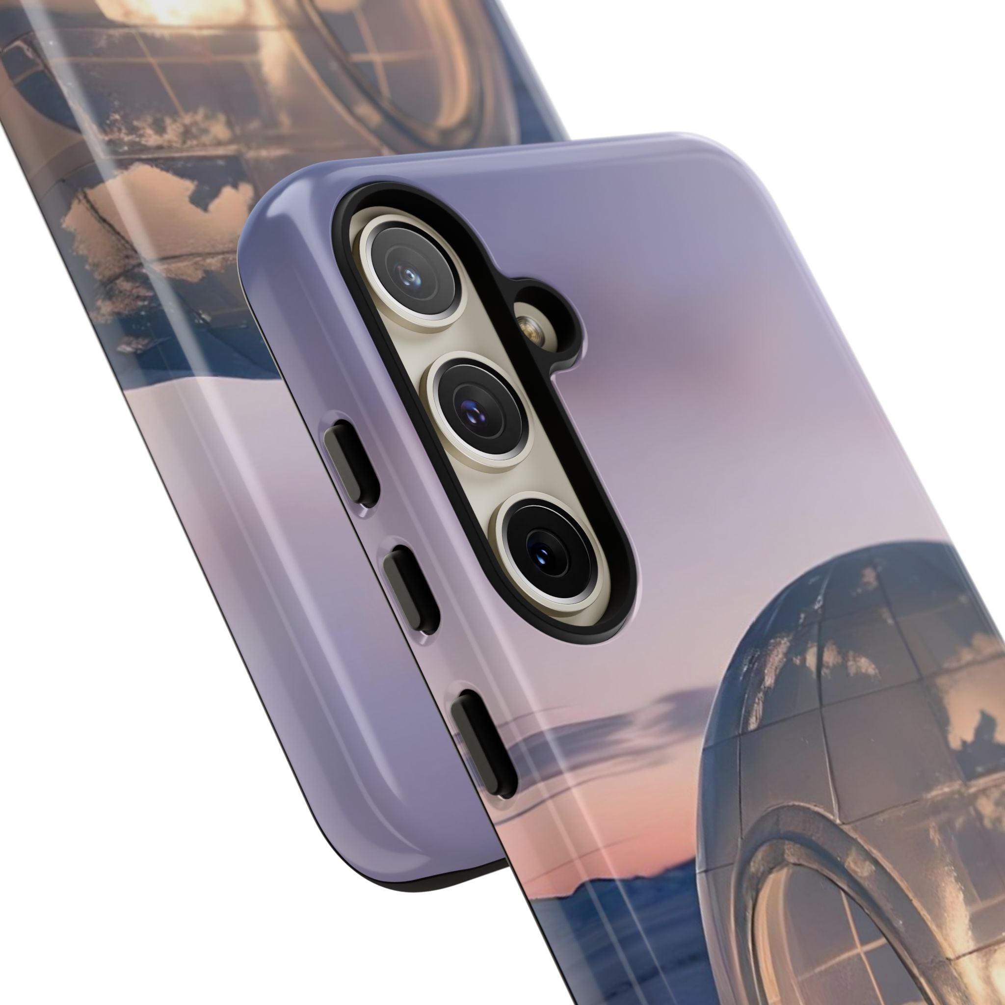 Arctic Igloo Twilight Snow Landscape, Phone Case