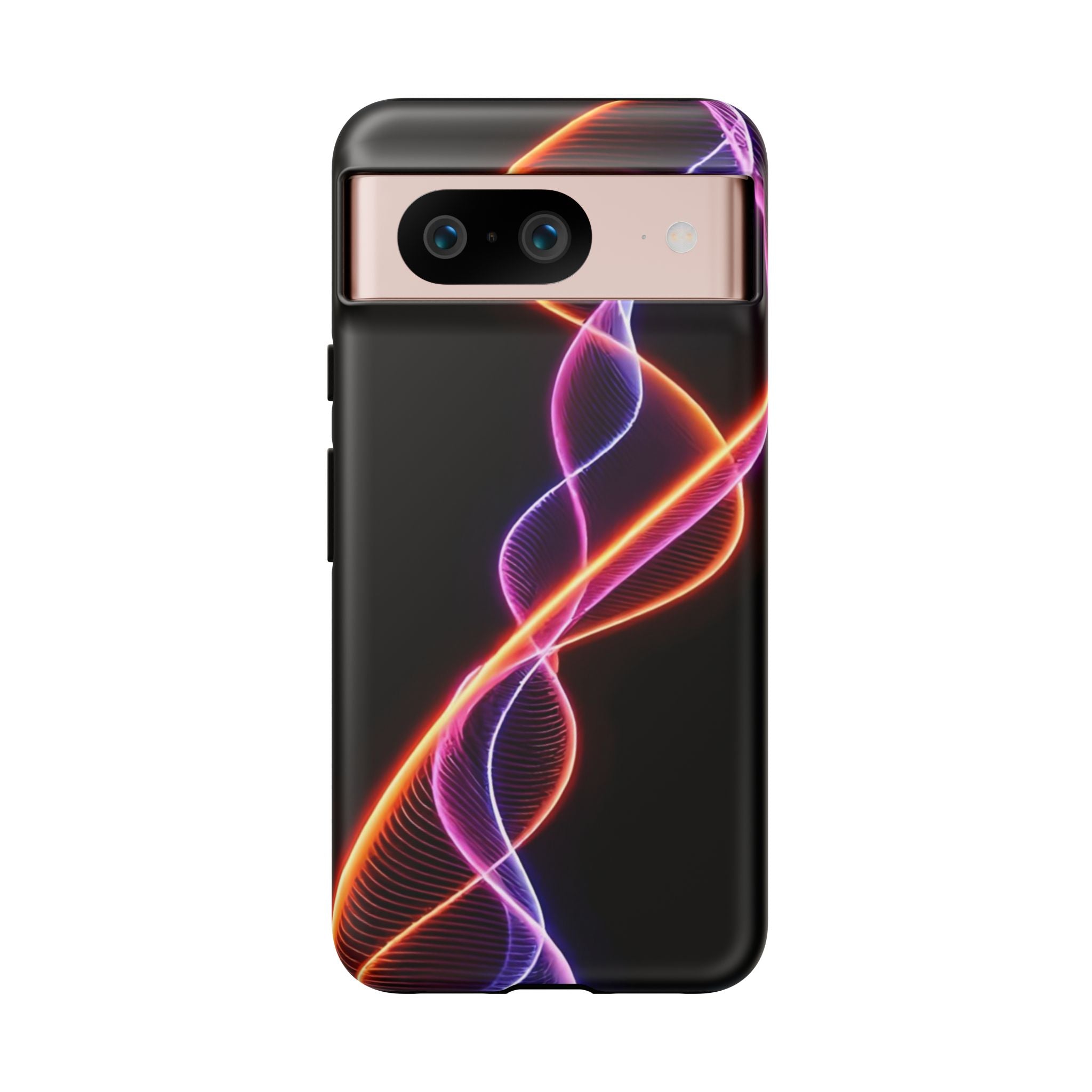 Vibrant Phone Case with Abstract Light Design, Artistic Phone Cover, Modern Tech Accessory, Gift for Tech Lovers, Personalized Phone Case