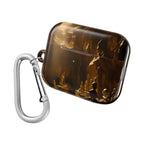 Golden Cave Statues Glow, AirPods Case