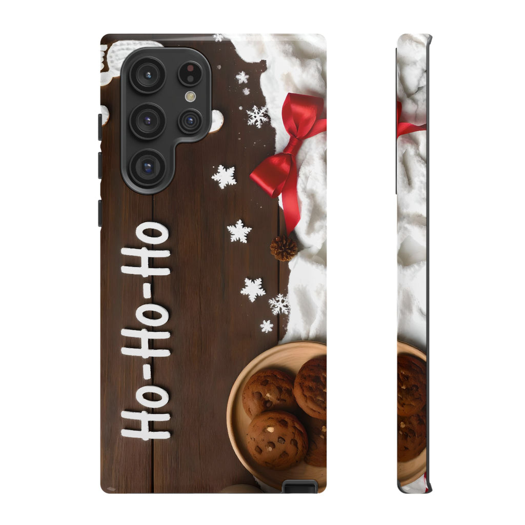 Ho Ho Ho Biscuits de Noël, étui de téléphone de vacances