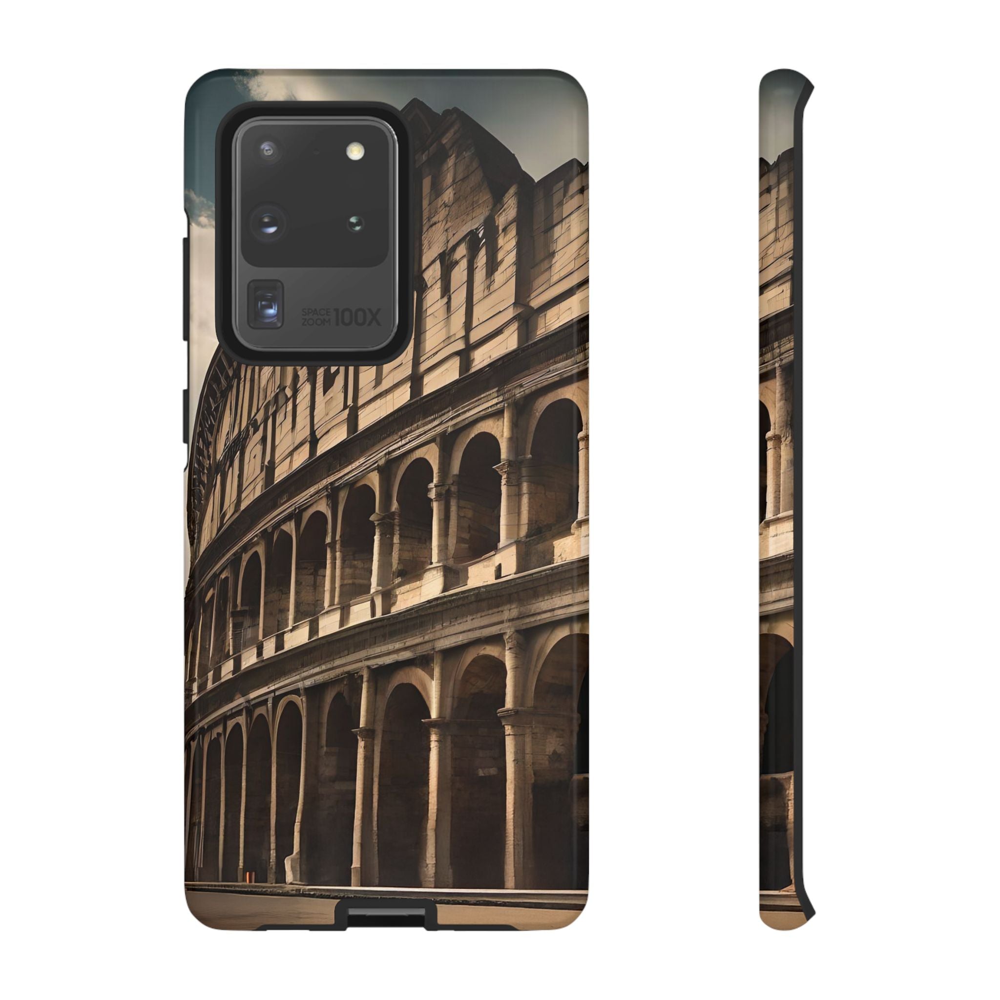 Vintage Colosseum Phone Case, Tough Cases for Travel Lovers, Unique Gift for History Buffs, Protect Your Phone with Style, Vintage Design
