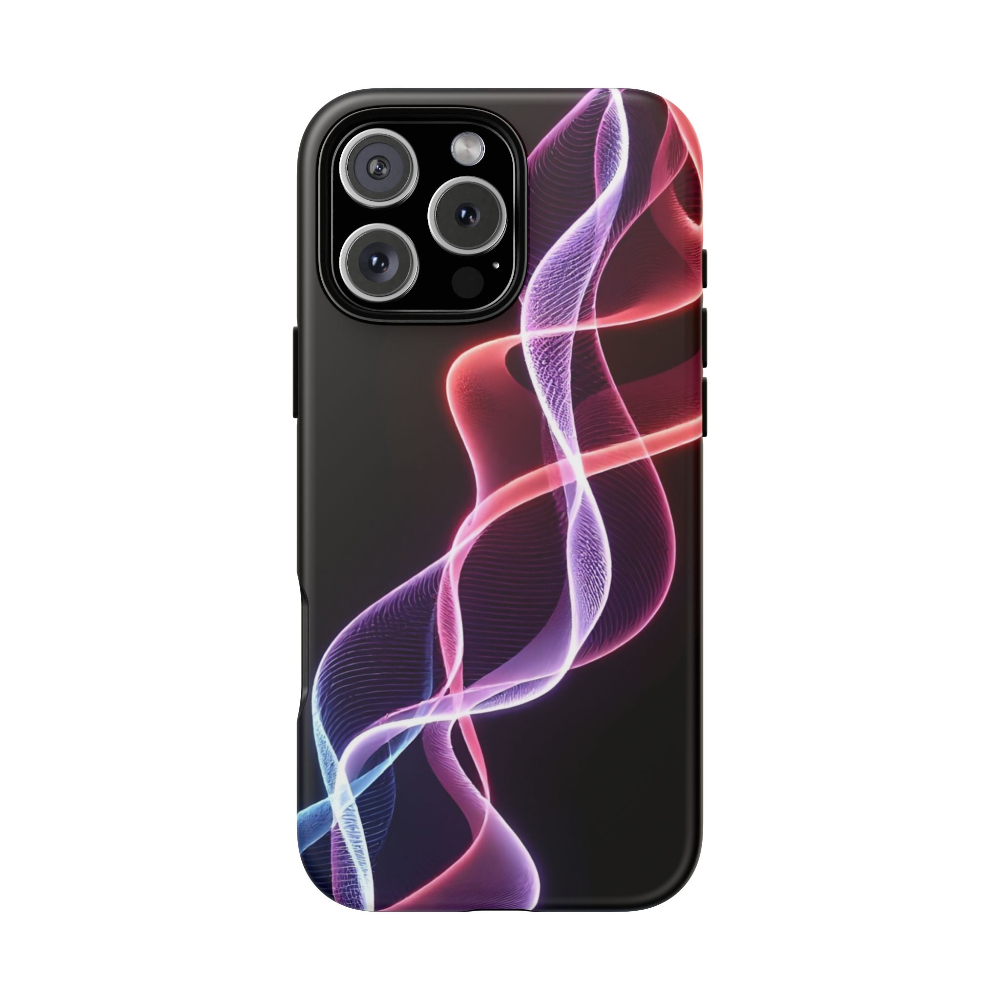 Stylish Phone Case with Vibrant Wave Design, Tough Cases, Phone Accessories, Unique Gift, Trendy Tech, Fashionable Protection