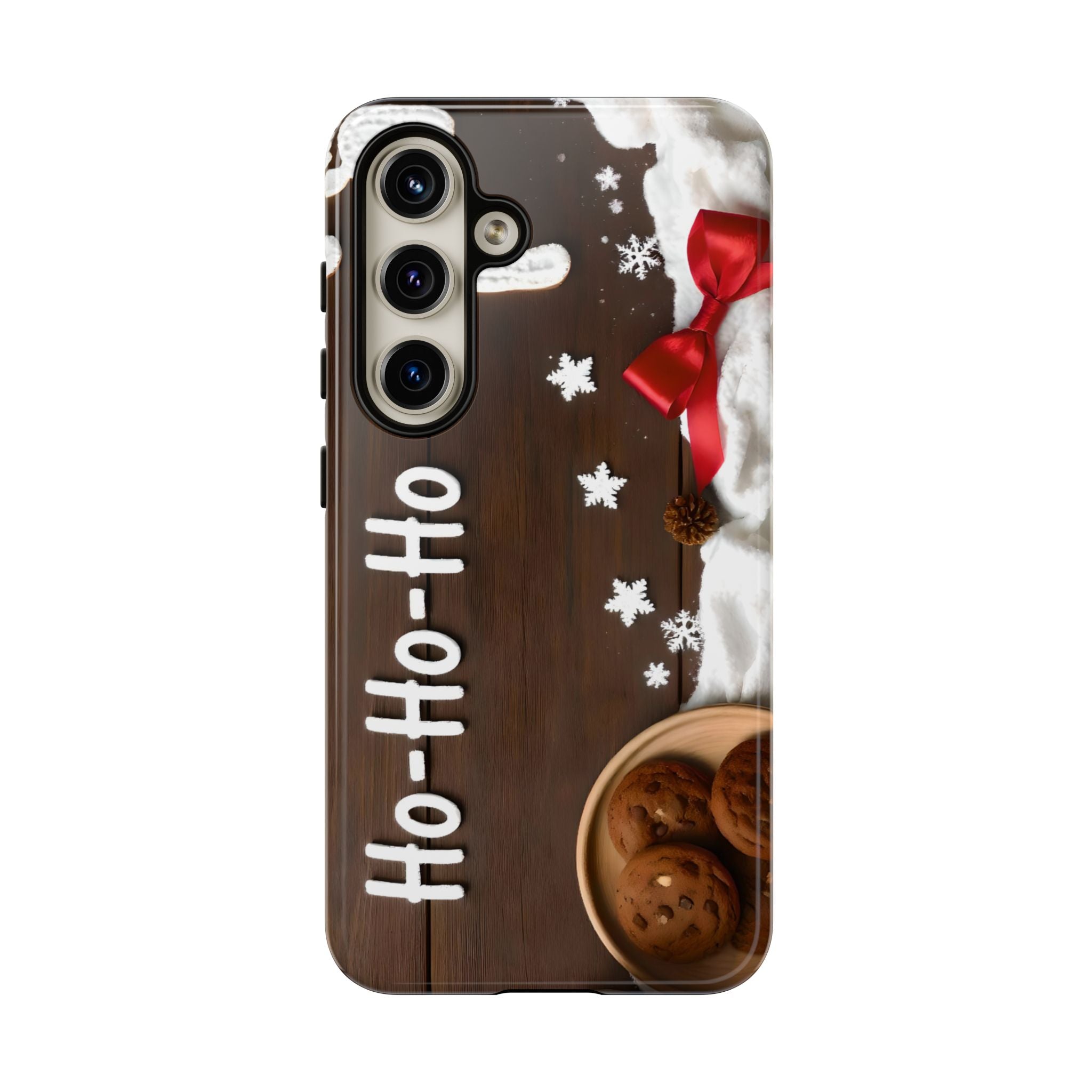 Christmas Cookie Phone Case, Holiday Cell Phone Cover, Cute Phone Accessory, Gift for Him or Her, Festive Tech Decor