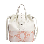 Maria Carla Woman's Fashion Luxury Leather Handbag, Smooth Leather