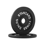 Cast Iron Weight Plates - Standard, Olympic in LBs, KGs