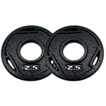HAJEX Tri Grip Cast Iron Weight Plates