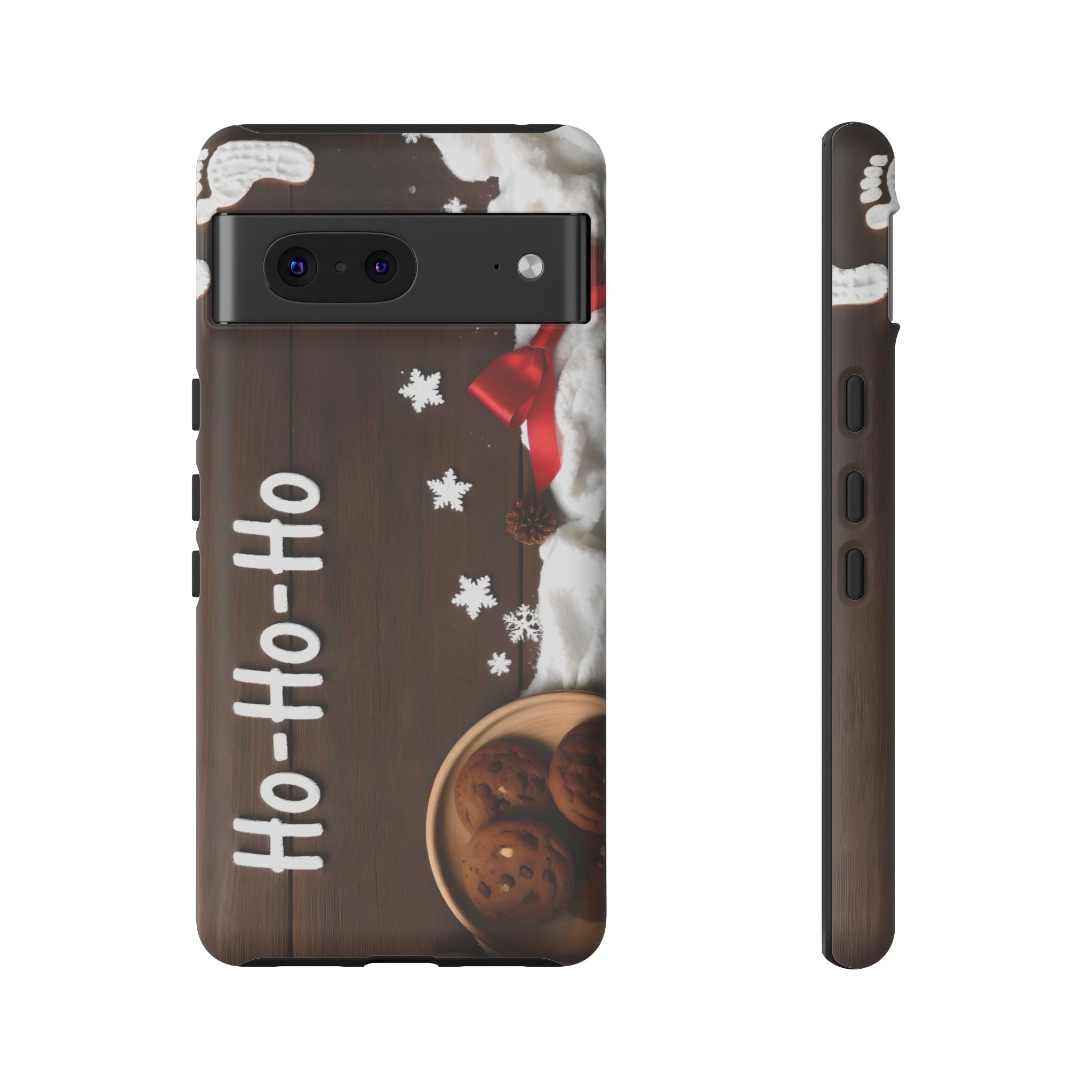 Christmas Cookie Phone Case, Holiday Cell Phone Cover, Cute Phone Accessory, Gift for Him or Her, Festive Tech Decor