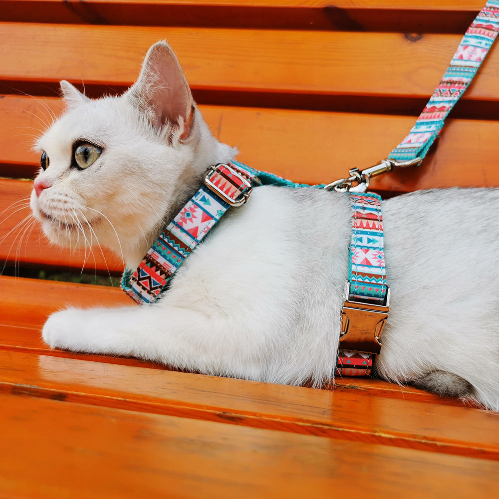 Pink and Blue Galactic Sky, Step In Harness For Pets
