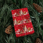 Impression festive, papier d'emballage