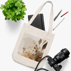 Abstract Leaves Print, Eco-Friendly Tote Bag