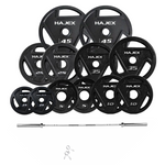 HAJEX Tri Grip Cast Iron Weight Plates