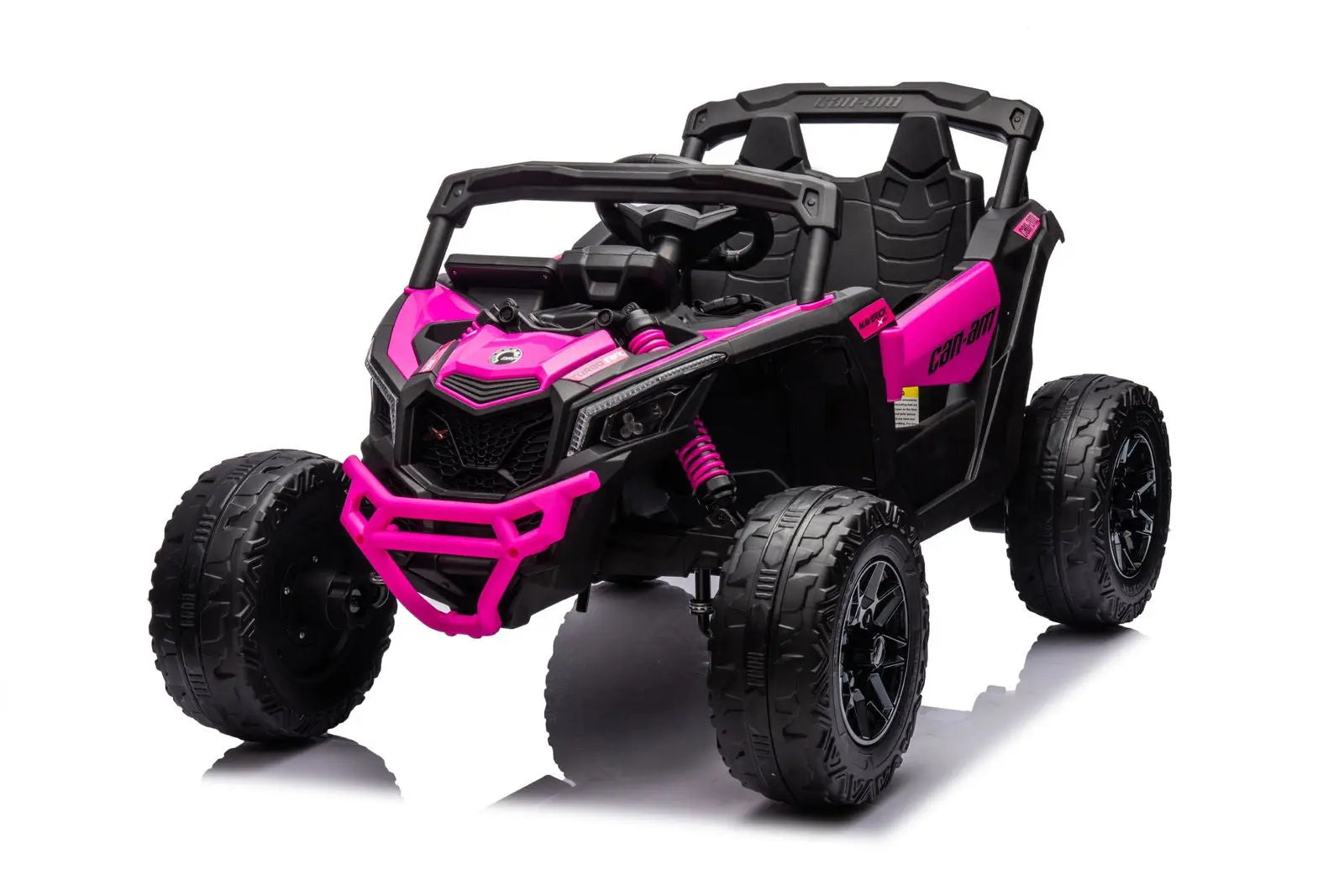 Véhicule tout-terrain électrique monoplace Can-Am Maverick 24 V pour enfants