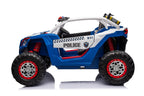 24V 4x4 Freddo Storm Police UTV 2-Seater for Kids with Lights & Sirens for Action-Packed Adventures